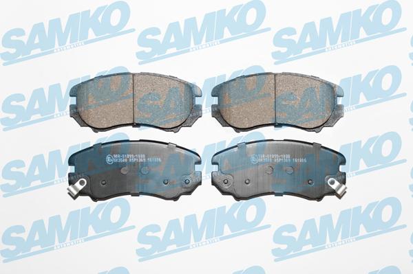 Samko 5SP1369 - Тормозные колодки, дисковые, комплект parts5.com