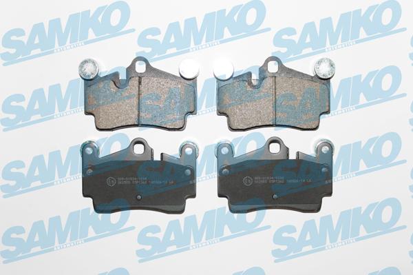 Samko 5SP1362 - Тормозные колодки, дисковые, комплект parts5.com