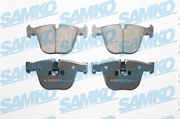 Samko 5SP1367 - Тормозные колодки, дисковые, комплект parts5.com