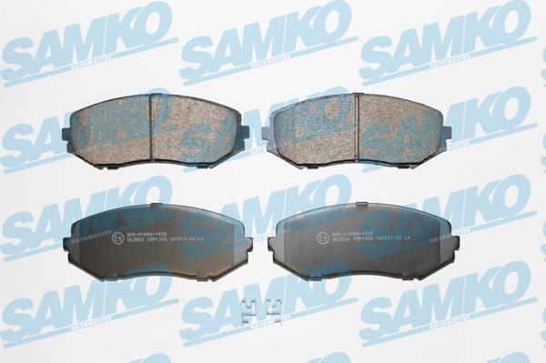 Samko 5SP1318 - Тормозные колодки, дисковые, комплект parts5.com