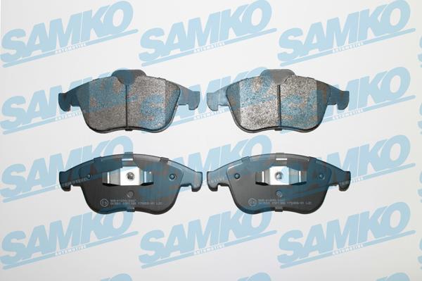 Samko 5SP1388 - Тормозные колодки, дисковые, комплект parts5.com