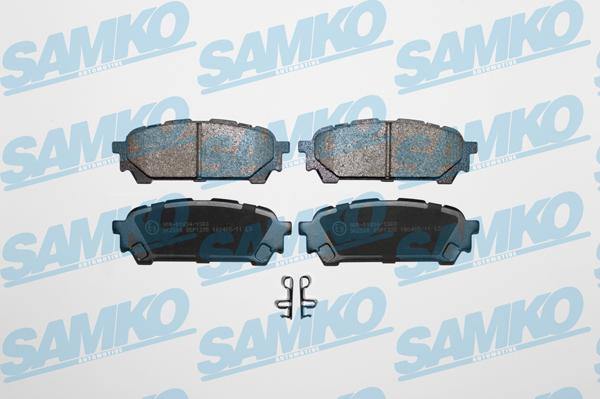 Samko 5SP1335 - Тормозные колодки, дисковые, комплект parts5.com