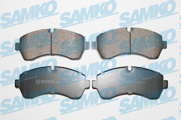 Samko 5SP1295 - Тормозные колодки, дисковые, комплект parts5.com