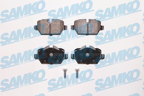 Samko 5SP1249 - Тормозные колодки, дисковые, комплект parts5.com