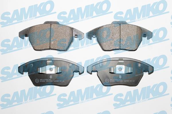 Samko 5SP1248 - Тормозные колодки, дисковые, комплект parts5.com