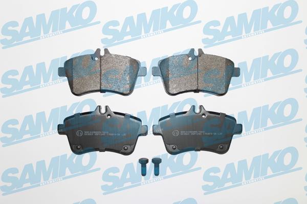 Samko 5SP1243 - Тормозные колодки, дисковые, комплект parts5.com