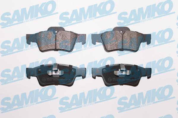 Samko 5SP1254 - Тормозные колодки, дисковые, комплект parts5.com