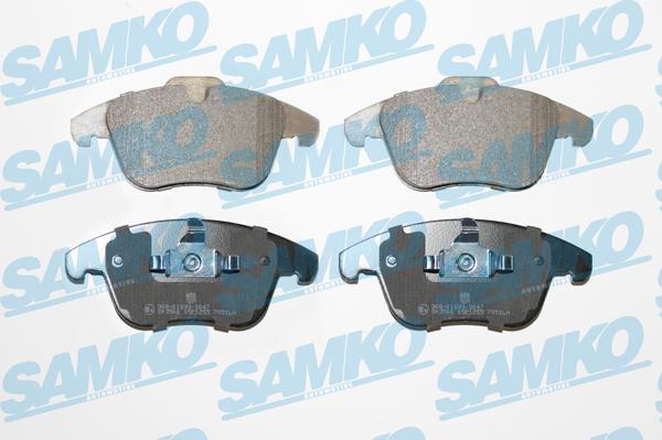 Samko 5SP1255 - Тормозные колодки, дисковые, комплект parts5.com