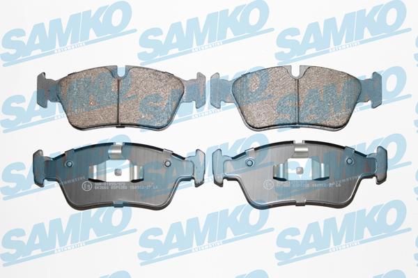 Samko 5SP1250 - Тормозные колодки, дисковые, комплект parts5.com