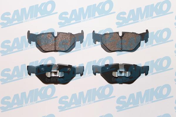 Samko 5SP1252 - Тормозные колодки, дисковые, комплект parts5.com