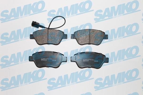 Samko 5SP1264 - Тормозные колодки, дисковые, комплект parts5.com