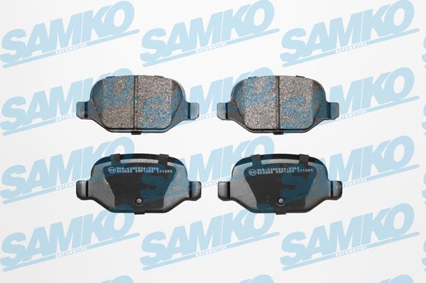 Samko 5SP1265 - Тормозные колодки, дисковые, комплект parts5.com