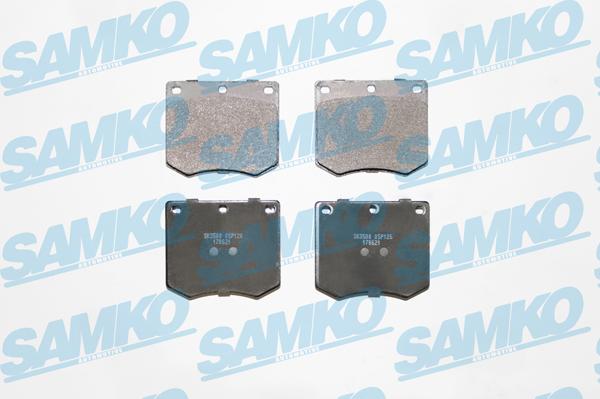 Samko 5SP126 - Тормозные колодки, дисковые, комплект parts5.com