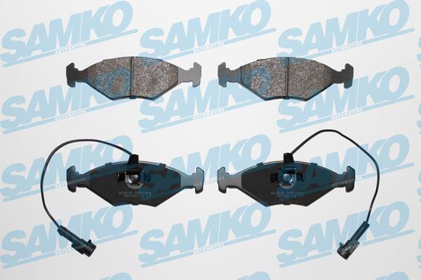 Samko 5SP1204 - Тормозные колодки, дисковые, комплект parts5.com