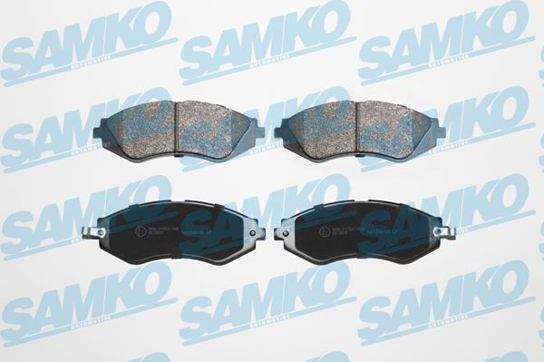 Samko 5SP1208 - Тормозные колодки, дисковые, комплект parts5.com