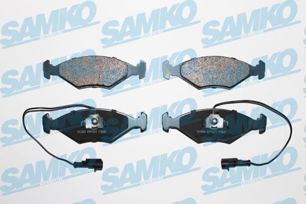 Samko 5SP1203 - Тормозные колодки, дисковые, комплект parts5.com