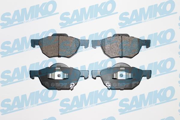 Samko 5SP1211 - Тормозные колодки, дисковые, комплект parts5.com