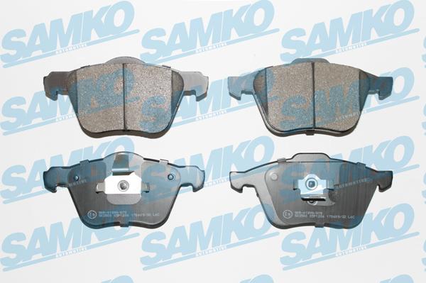 Samko 5SP1286 - Тормозные колодки, дисковые, комплект parts5.com