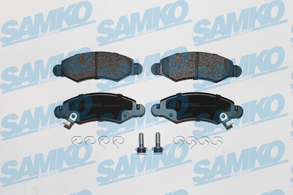 Samko 5SP1280 - Тормозные колодки, дисковые, комплект parts5.com