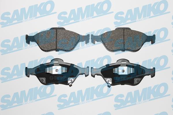 Samko 5SP1283 - Тормозные колодки, дисковые, комплект parts5.com