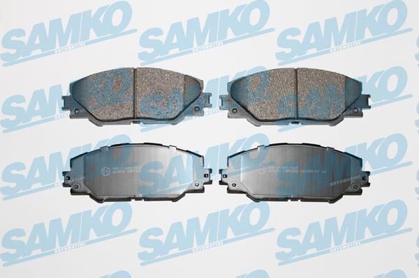 Samko 5SP1282 - Тормозные колодки, дисковые, комплект parts5.com