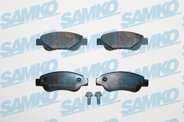 Samko 5SP1235 - Тормозные колодки, дисковые, комплект parts5.com