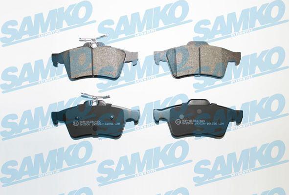 Samko 5SP1236 - Тормозные колодки, дисковые, комплект parts5.com
