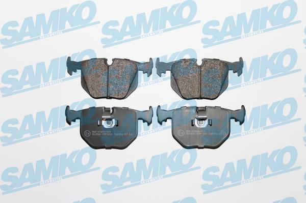 Samko 5SP1231 - Тормозные колодки, дисковые, комплект parts5.com