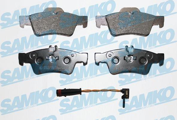 Samko 5SP1232A - Тормозные колодки, дисковые, комплект parts5.com