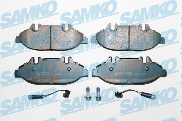 Samko 5SP1228 - Тормозные колодки, дисковые, комплект parts5.com