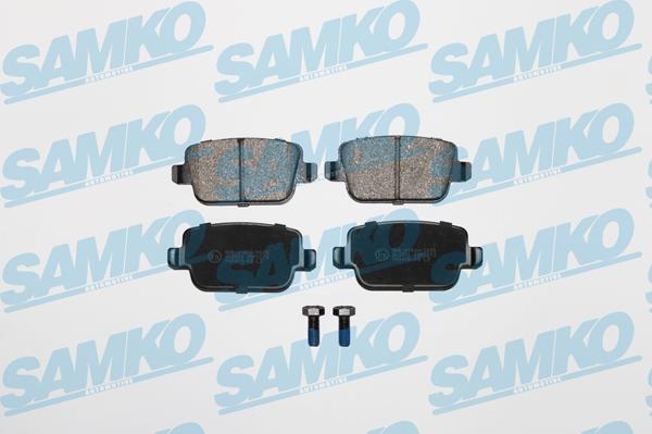 Samko 5SP1272 - Тормозные колодки, дисковые, комплект parts5.com