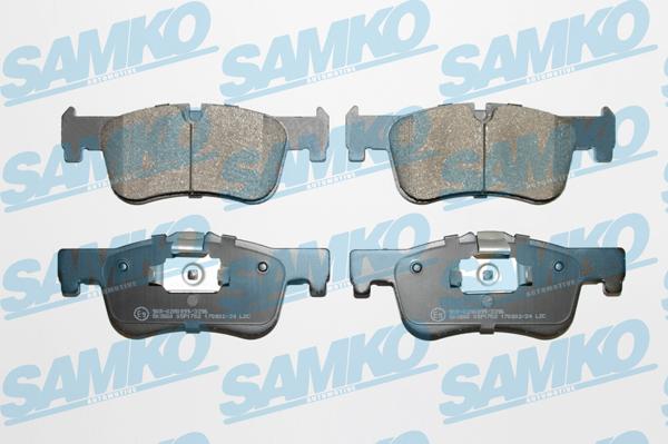 Samko 5SP1752 - Тормозные колодки, дисковые, комплект parts5.com