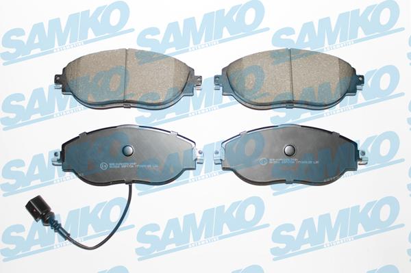 Samko 5SP1734 - Тормозные колодки, дисковые, комплект parts5.com