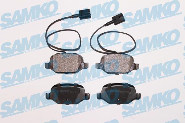 Samko 5SP1723 - Тормозные колодки, дисковые, комплект parts5.com