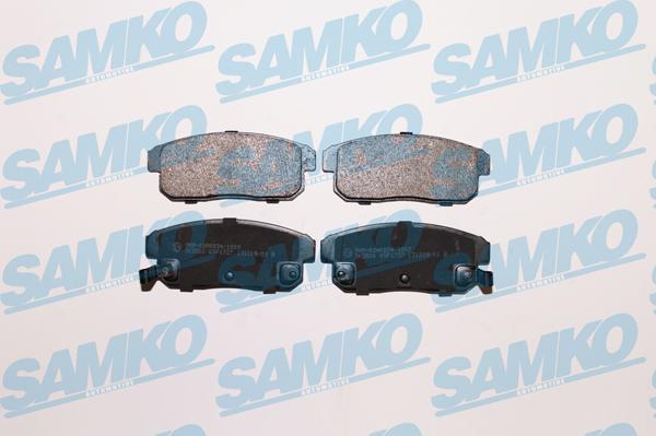 Samko 5SP1727 - Тормозные колодки, дисковые, комплект parts5.com