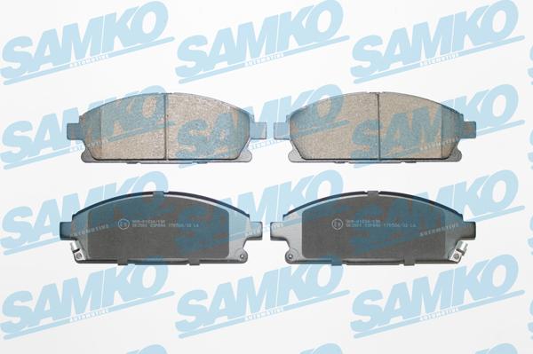 Samko 5SP846 - Тормозные колодки, дисковые, комплект parts5.com