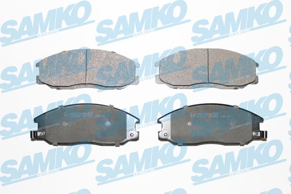 Samko 5SP859 - Тормозные колодки, дисковые, комплект parts5.com