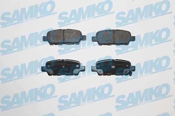Samko 5SP857 - Тормозные колодки, дисковые, комплект parts5.com