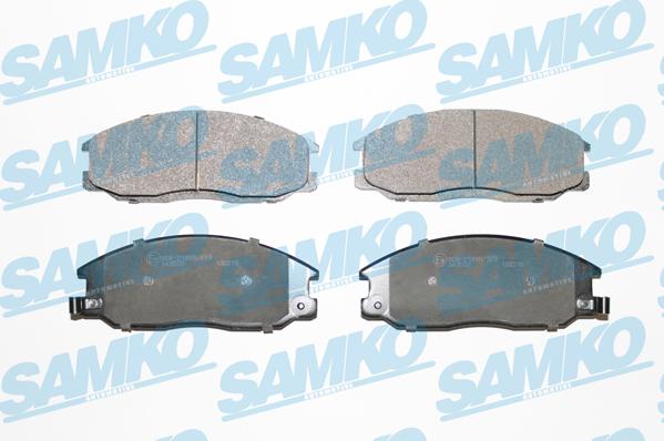 Samko 5SP860 - Тормозные колодки, дисковые, комплект parts5.com