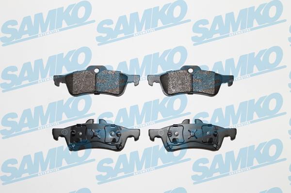 Samko 5SP861 - Тормозные колодки, дисковые, комплект parts5.com