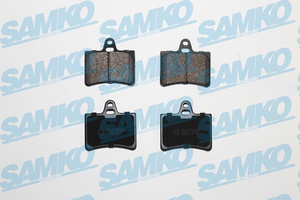 Samko 5SP800 - Тормозные колодки, дисковые, комплект parts5.com