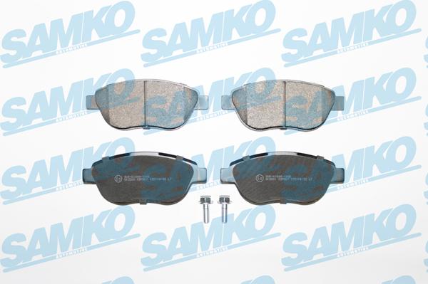 Samko 5SP807 - Тормозные колодки, дисковые, комплект parts5.com