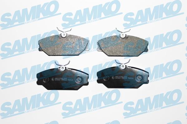 Samko 5SP816 - Тормозные колодки, дисковые, комплект parts5.com