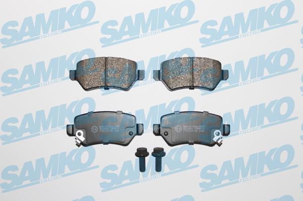 Samko 5SP811 - Тормозные колодки, дисковые, комплект parts5.com