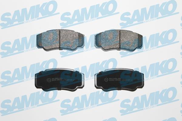 Samko 5SP885 - Тормозные колодки, дисковые, комплект parts5.com