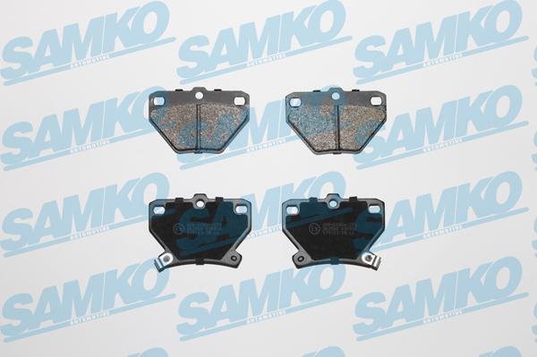 Samko 5SP836 - Тормозные колодки, дисковые, комплект parts5.com