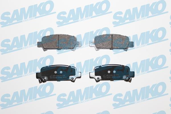 Samko 5SP838 - Brake Pad Set, disc brake parts5.com