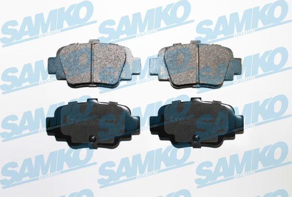 Samko 5SP874 - Тормозные колодки, дисковые, комплект parts5.com