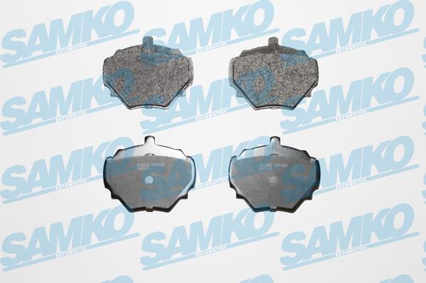 Samko 5SP392 - Тормозные колодки, дисковые, комплект parts5.com