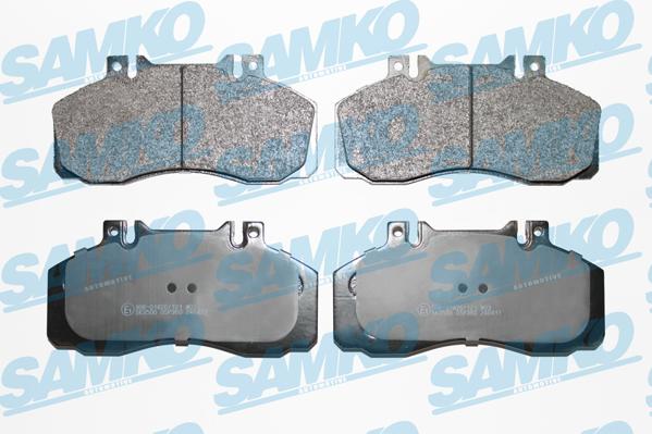 Samko 5SP360 - Тормозные колодки, дисковые, комплект parts5.com